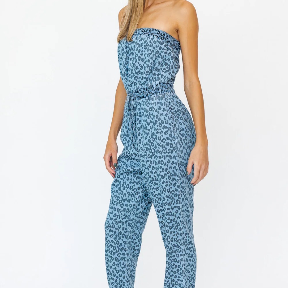 Le Lis Strapless Jumpsuit